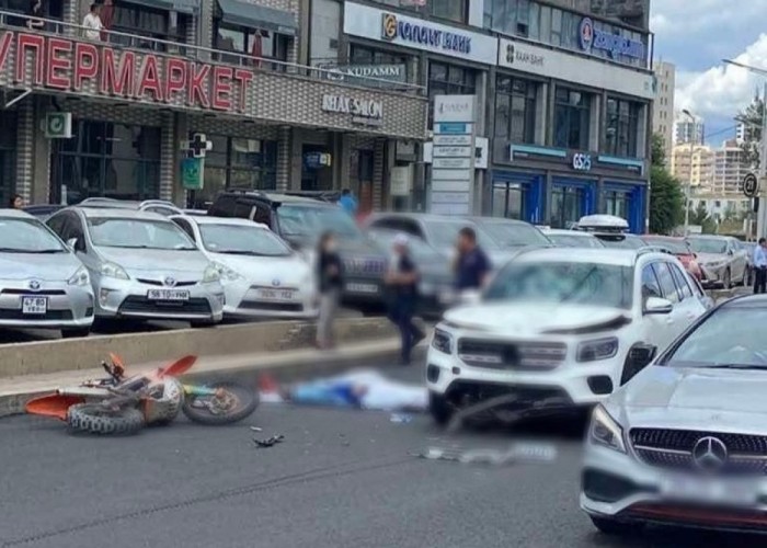 Мотоцикл, автомашин мөргөлдсөн ослын улмаас хүний амь эрсэдлээ