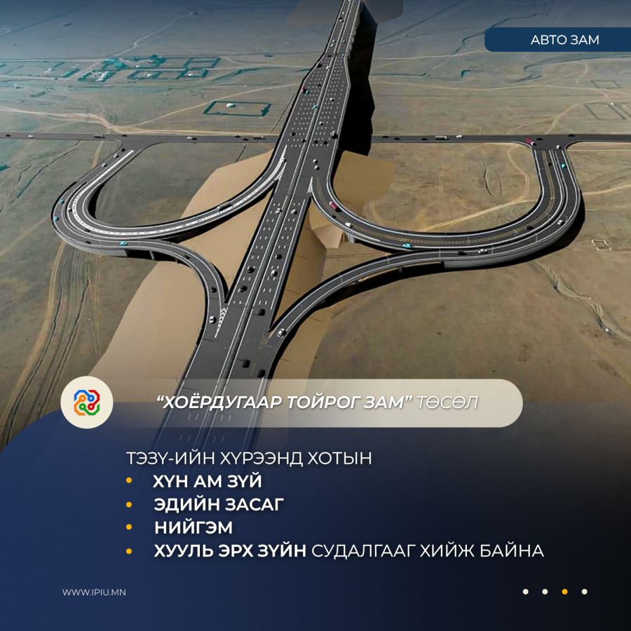 “Хоёрдугаар тойрог зам” төслийн ТЭЗҮ боловсруулна