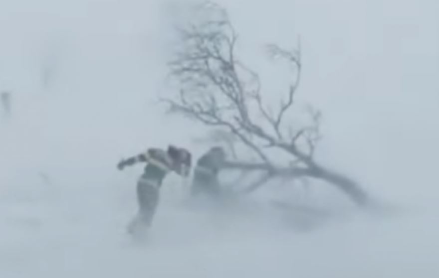 Зүүн аймгуудын нутгийн зүүн өмнөд хэсгээр цас орж, цасан шуурга шуурна