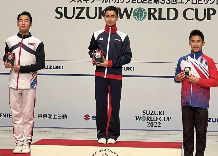 Японд болж буй гимнастикийн дэлхийн цомоос Ч.Батбуян мөнгөн медаль хүртэв