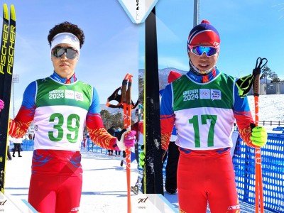 "Канвон-2024" олимпын эрэгтэй цаначдын уралдаанд Т.Өсөх-Ирээдүй 22, А.Хүслэн 42 дугаар байрт орлоо