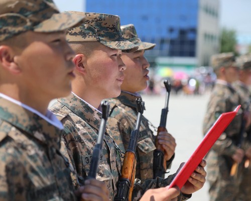 Энэ сарын 29-нд “Цэргийн тангараг” өргөх ёслол болно