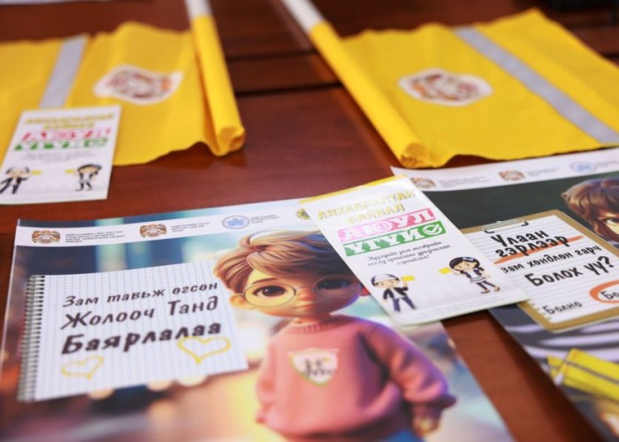 Хүүхдийг зам тээврийн ослоос урьдчилан сэргийлэх “Шар дарцаг” аянд идэвхтэй оролцохыг уриаллаа