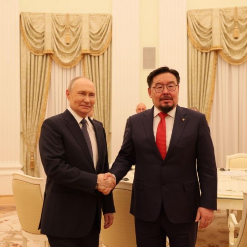 Ерөнхий сайд Г.Занданшатар ОХУ-ын Ерөнхийлөгч В.В.Путинд бараалхлаа