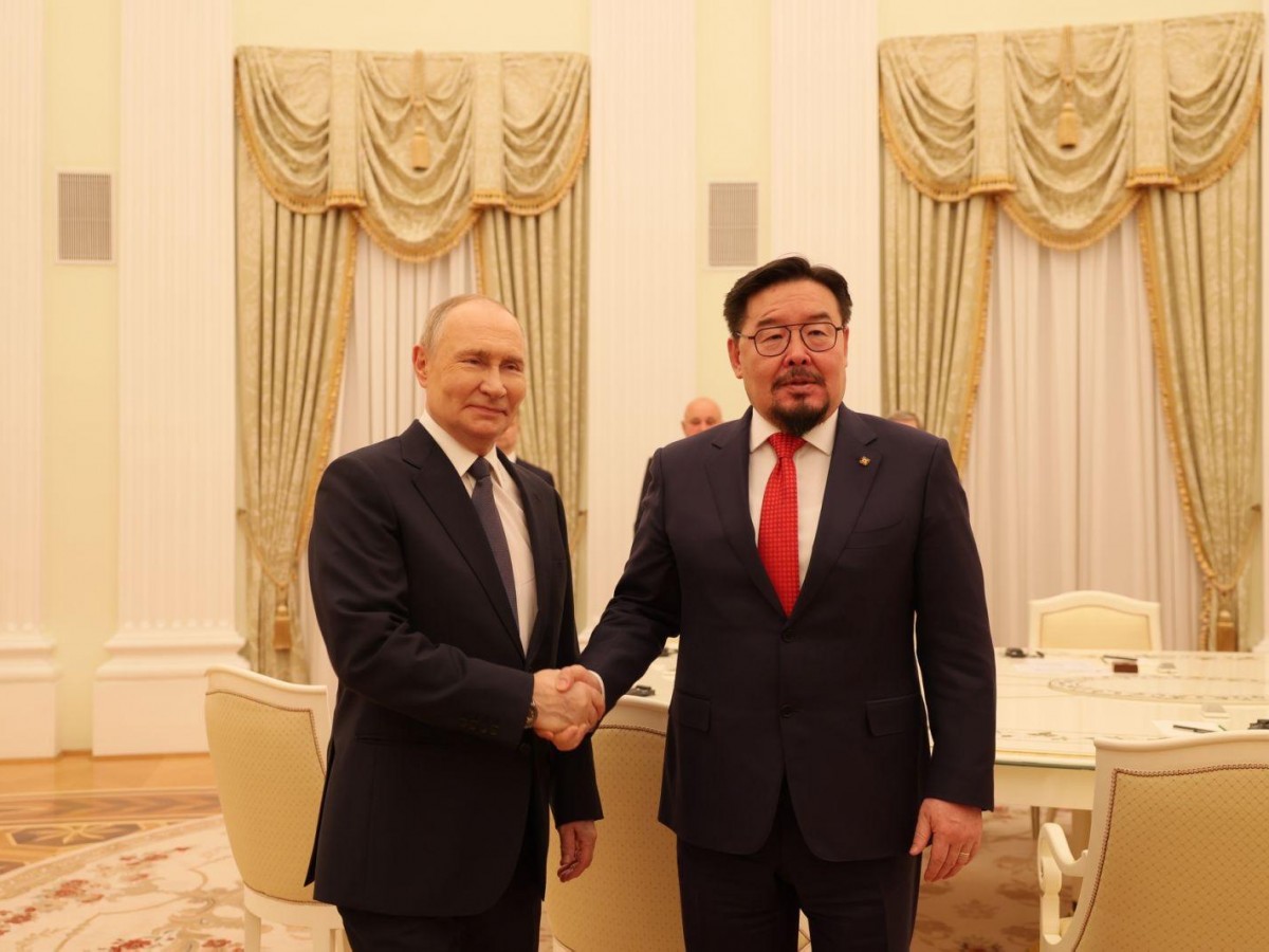 Ерөнхий сайд Г.Занданшатар ОХУ-ын Ерөнхийлөгч В.В.Путинд бараалхлаа